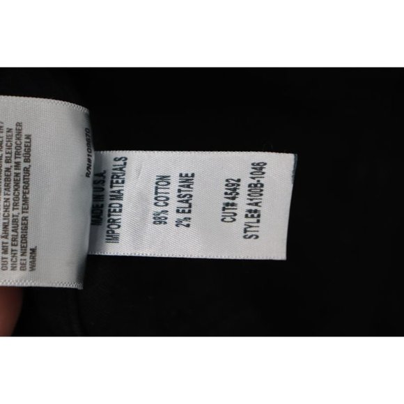 agolde womens 24 niko exposed zipper‎ black jeans high rise denim skinny cotton - Picture 9 of 9